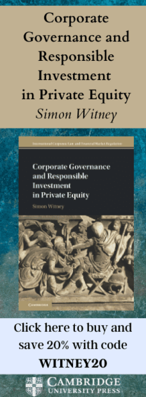 Corporate Governance 20% discount banner